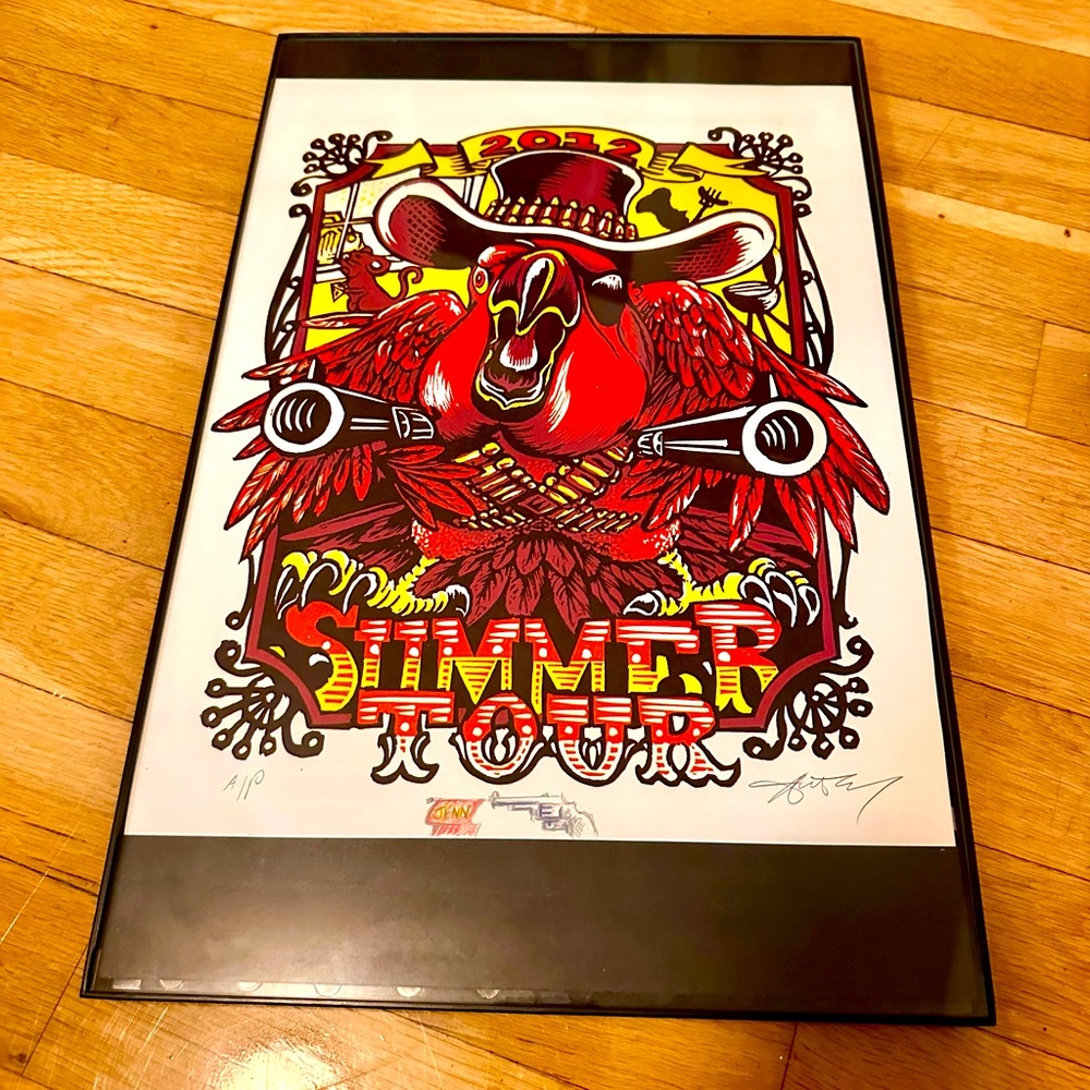 AJ Mathsay Phish Custom Print 2012